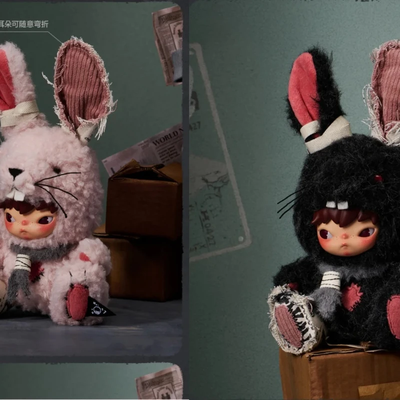 

POPMART HIRONO Little Hare Rabbit Series Trendy Blind Box Doll Toy Collectible Mystery Box with Character Designs