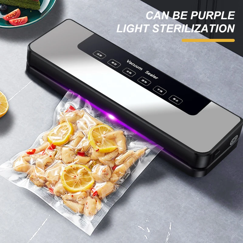 Automatic Continuous Sealer Sachet Horizontal High-Performance Plastic Bag Aluminium Electric Vacuum Machine