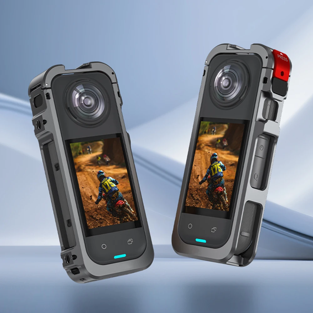 

Защитный чехол из алюминиевого сплава, защита объектива камеры, защита от царапин, универсальный защитный чехол для спортивной камеры Insta360 X5