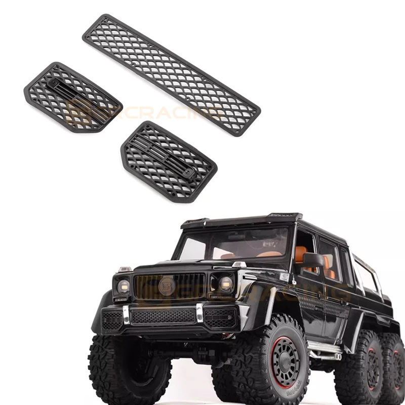 

TRX4/6 Front Bumper Grille Trim Decorate for 1/10 RC Crawler Car Traxxas TRX4 TRX6 G500 G63 Mercedes Benz Upgrade Parts