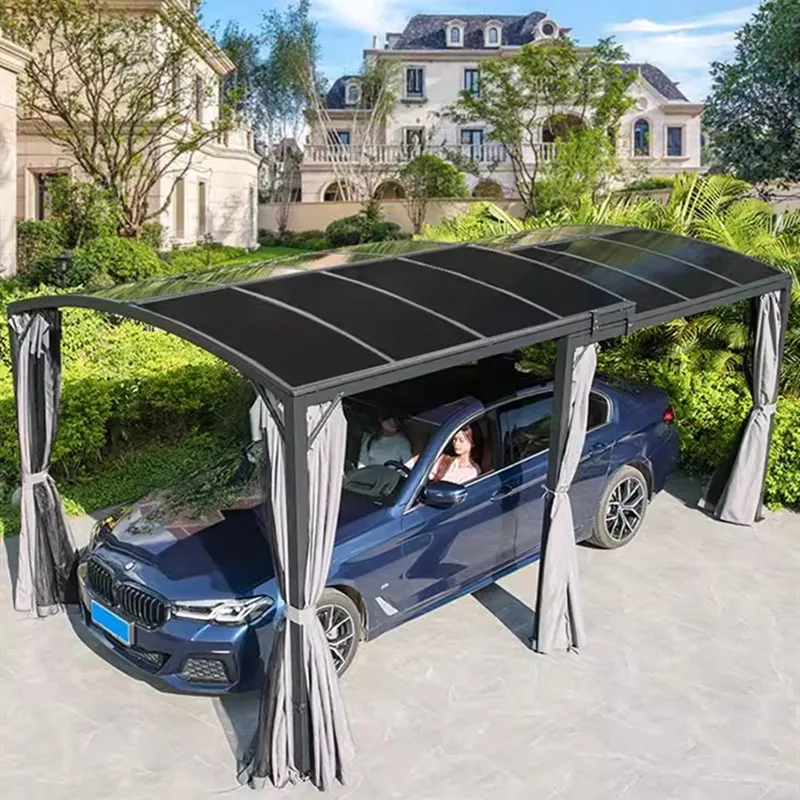 Mobile Garage Shed Parking Shed Household Shade Rain Shed Villa Courtyard Outdoor Retractable Tent Shade