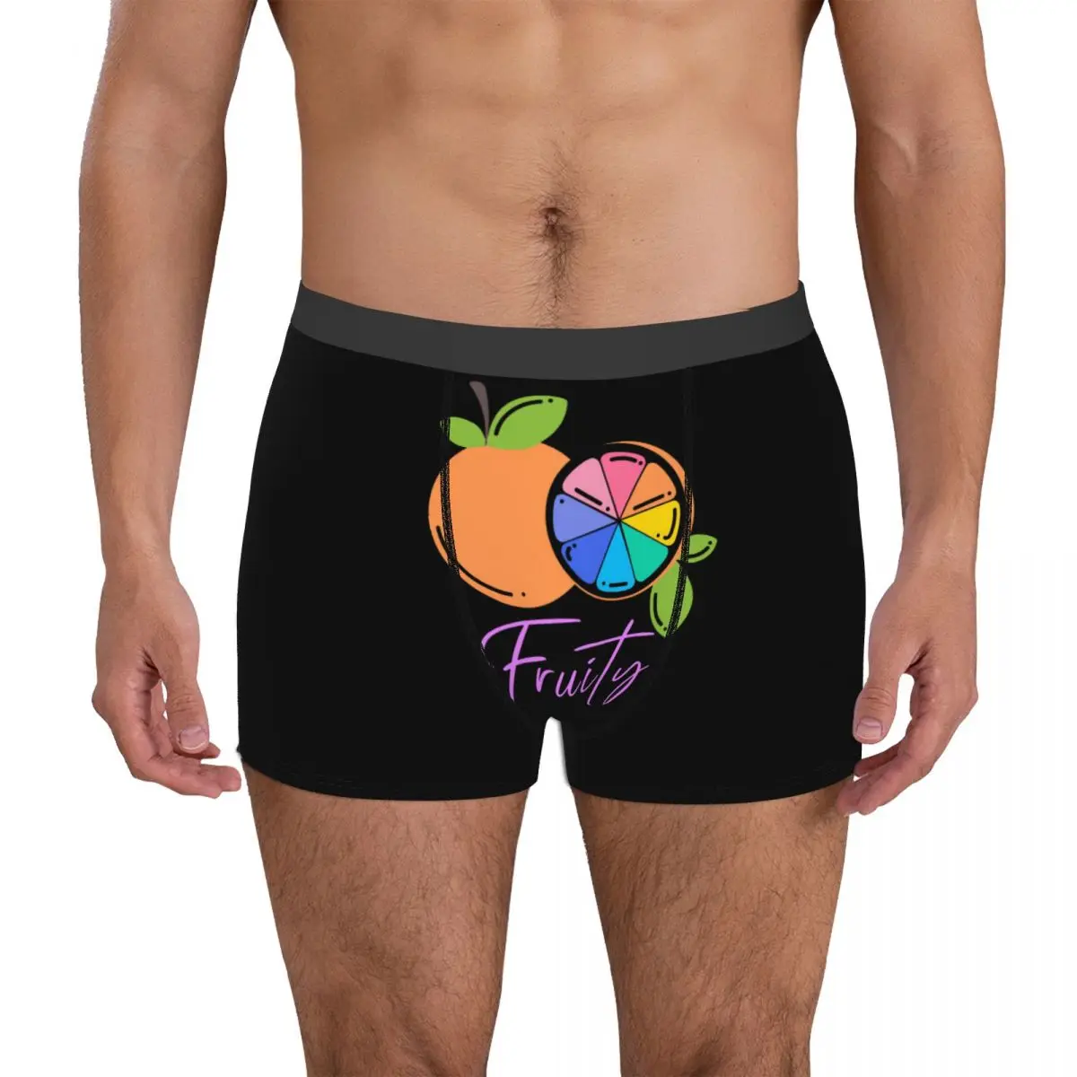 

Underclothing Lgbt Gay Rainbow Pride Fruity 8 Exotic Men's Boxer Briefs Graphic Novelty Summer Wearable