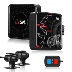 Vsys s6l q6l wasserdichter motorrad dash kamera recorder wifi mit dual 1080p hd objektiv motorrad dvr gps nachtsicht park modus