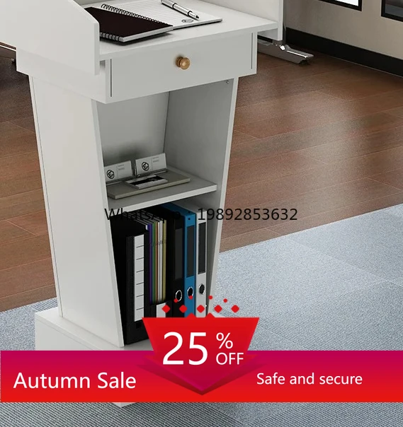 

Teacher Lectern Speech Host Platform Training Welcome Lectern