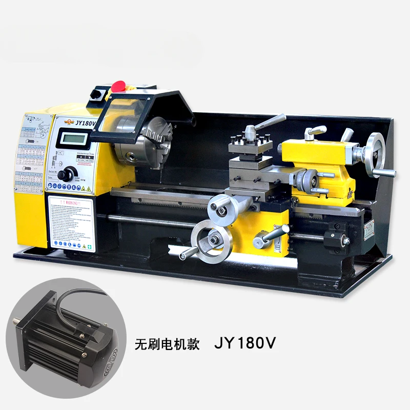 

Yang Kim JY180V small household lathe micro lathe desktop lathe instrument teaching small machine tool.