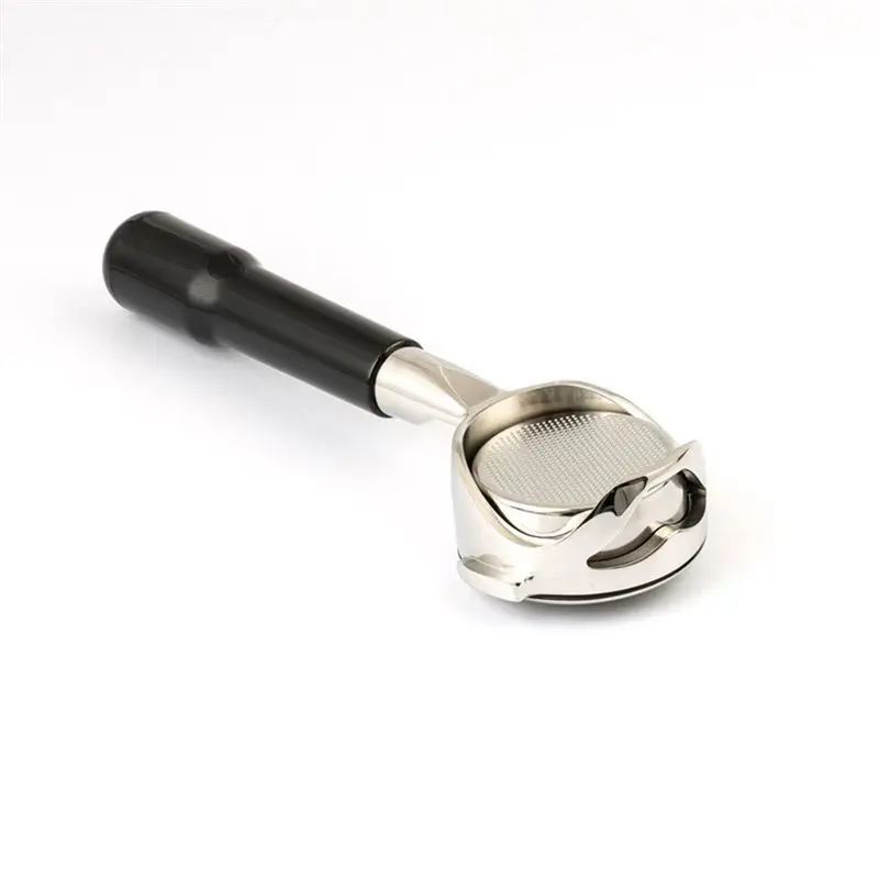 AS60-58Mm Hollow Design Coffee Handle For E61 Brewing Head Coffee Machine Stainless Steel Bottomless Extraction Handle
