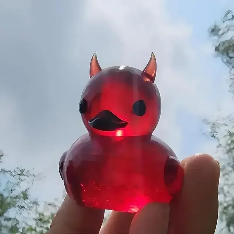 Devil Ducky, темная сатановая утка, готические подарки, украшение для автомобиля, украшение для приборной панели, украшение для автомобиля