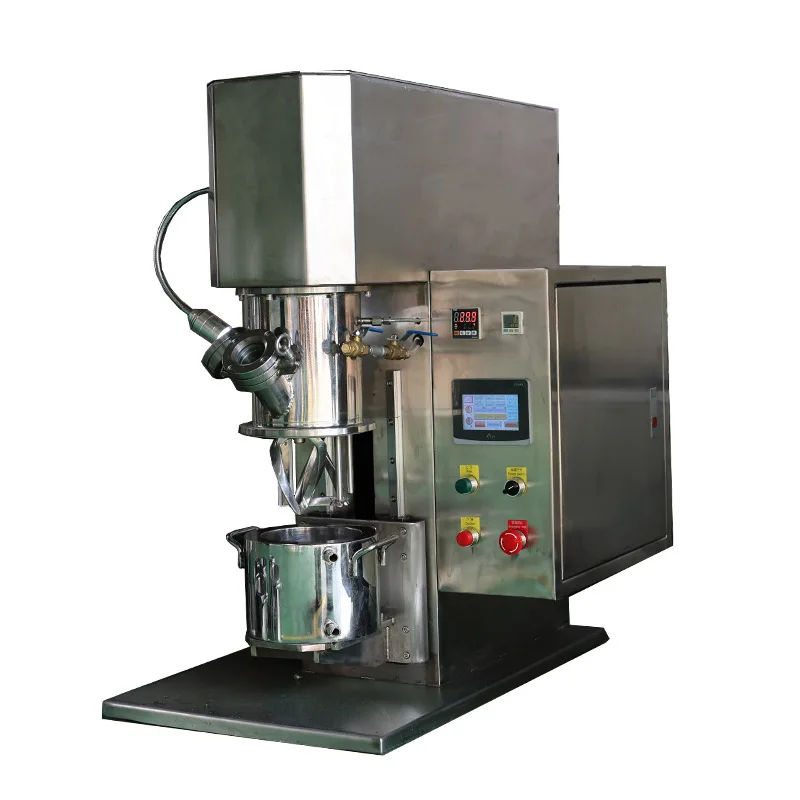 small vacuum mixer experimental instrument, coating and paint vacuum mixer, double planetary mixer