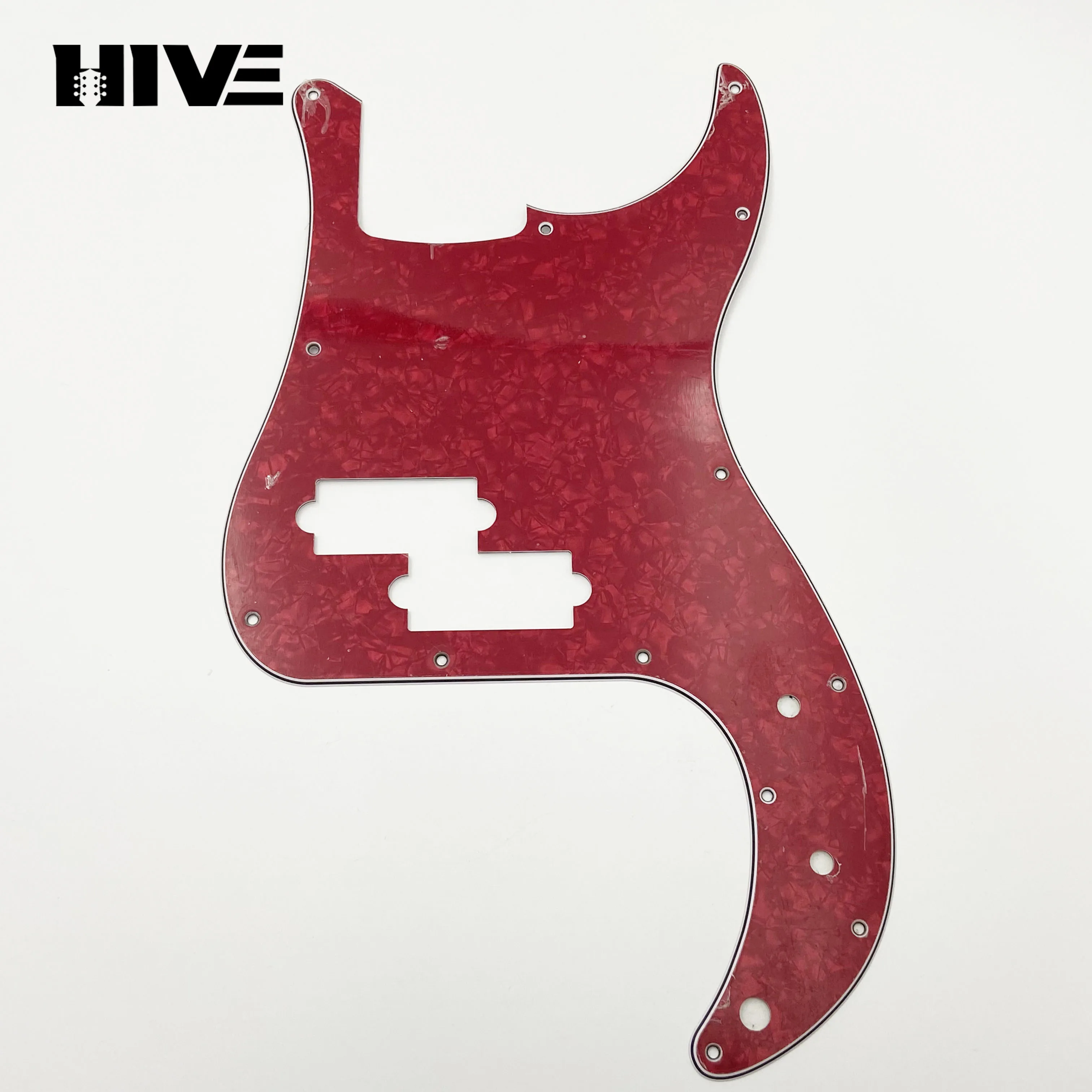 Guitar Protective Plate Bass PVC Three-layer Front Cover Pickup Guitar Panel PB Electric Bass Pearl Panel Mudguard