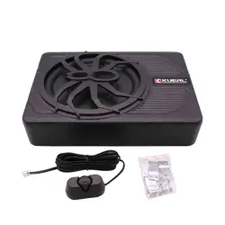 Controle Linear Montado no Carro com Amplificador de Potência, Estéreo Ativo, Subwoofer Ultrafino, Sob o S, 12V, 10 