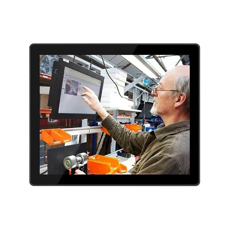 شاشة لمس سعوية 15 بوصة i5 Win10 للتحكم الآلي في الكمبيوتر الصناعي المدمج
