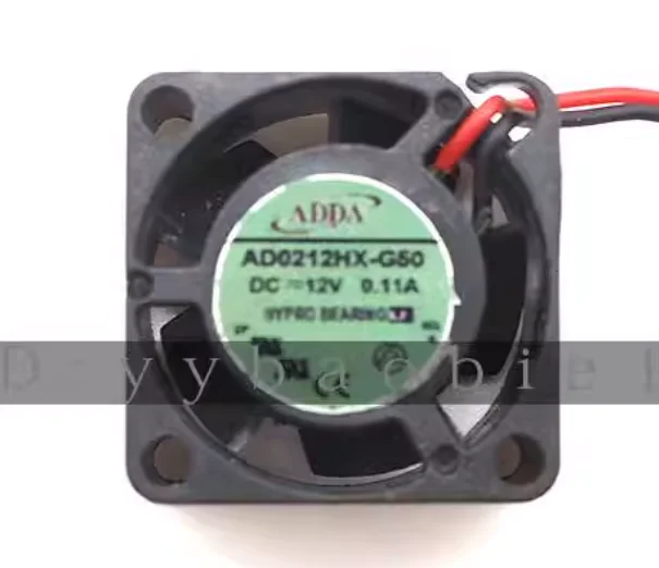 

ADDA AD0212HX-G50 Server Cooling Fan DC 12V 0.11A 25x25x10mm 2-Wire