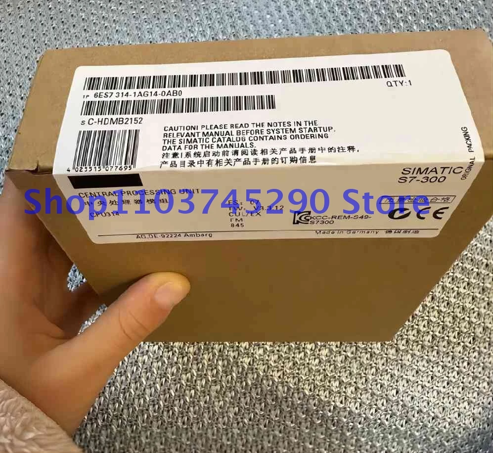 

1PCS New 6ES73141AG140AB0 Fast Shipping PLC Module Original In Box 6ES7314-1AG14-0AB0 Brand 6ES7 314-1AG14-0AB0