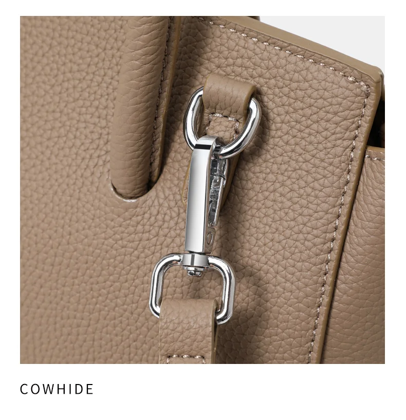 Leder-Damenhandtasche 2026 Neue Mode Elegante Muttertasche Lässige Pendler-Damenhandtasche Schulter-Umhängetasche – Detail 11
