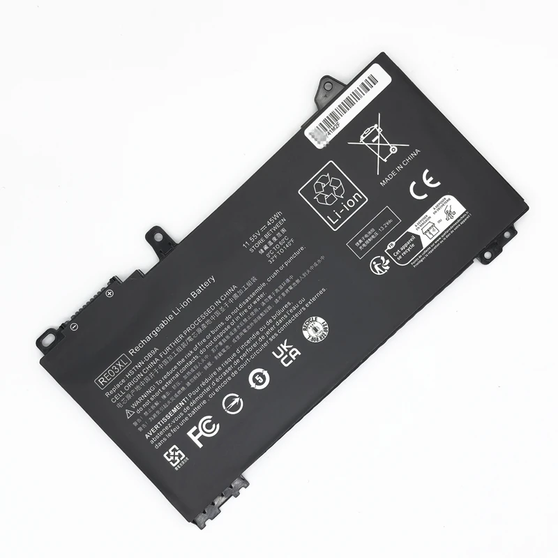 New RE03XL L32656-005 L32407-2C1 Laptop Battery for HP ProBook 430 440 445 450 G7 G6 455R Pro 13 G2 14 G2 G3 15 G2 11.55V-45Wh