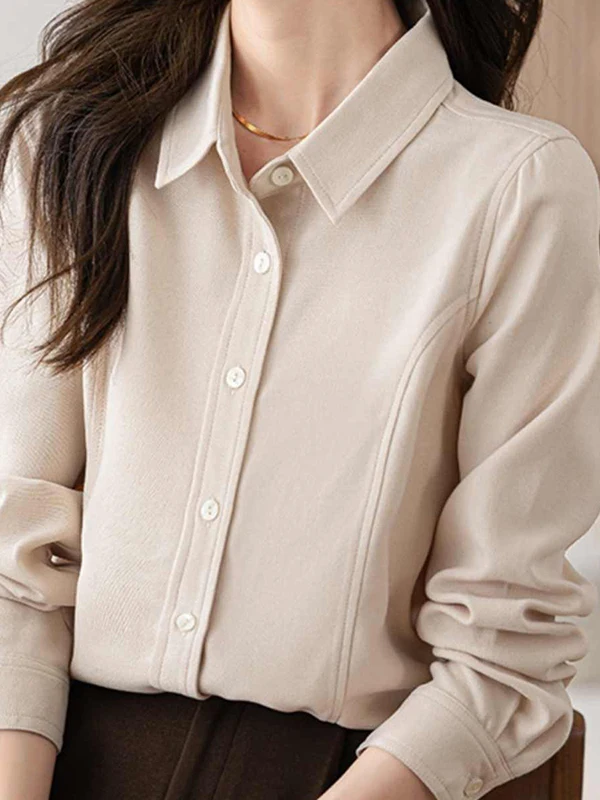 Długi, puszysty płaszcz Thiened dla kobiet, modny koreański styl, do pracy, luźny krój, zapinany na guziki, plisowany, materiał poliestrowy.