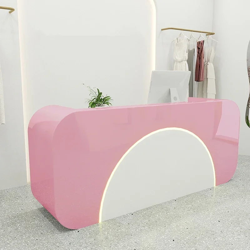 

Replica Pulpit Front Desk Lectern Cash Register Mobile Podium Stand Hair Counter Organizers Empfangstheke Postmodern Furniture