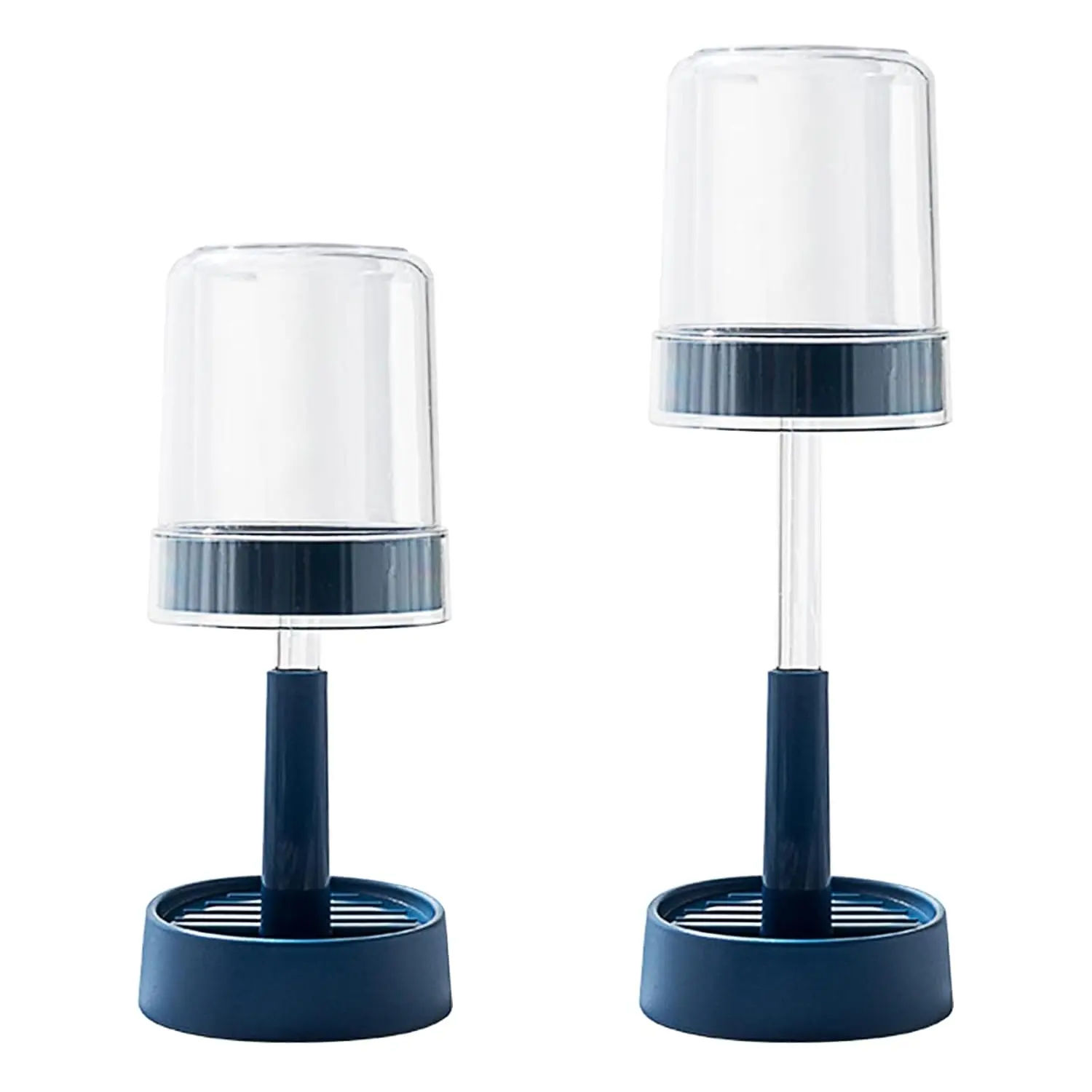 

Toothbrush Holder with Tooth Brush Cup/Cover, Toothpaste Holder Stand for Regular and Electric Toothbrushes, Dental Storage