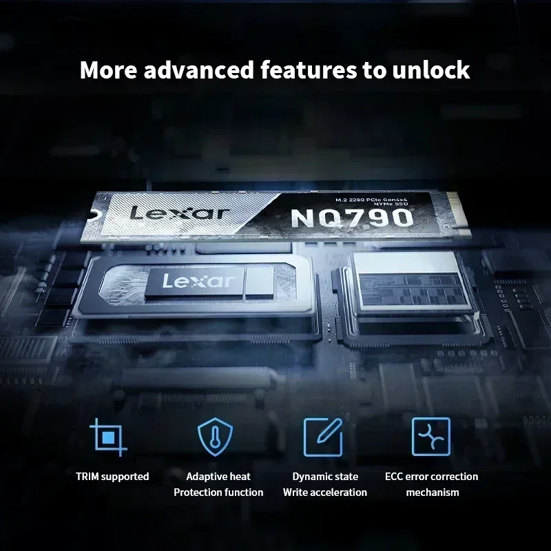 Lexar ssd nvme m2 NQ790/THOR PRO/ARES ソリッド ステート ドライブ