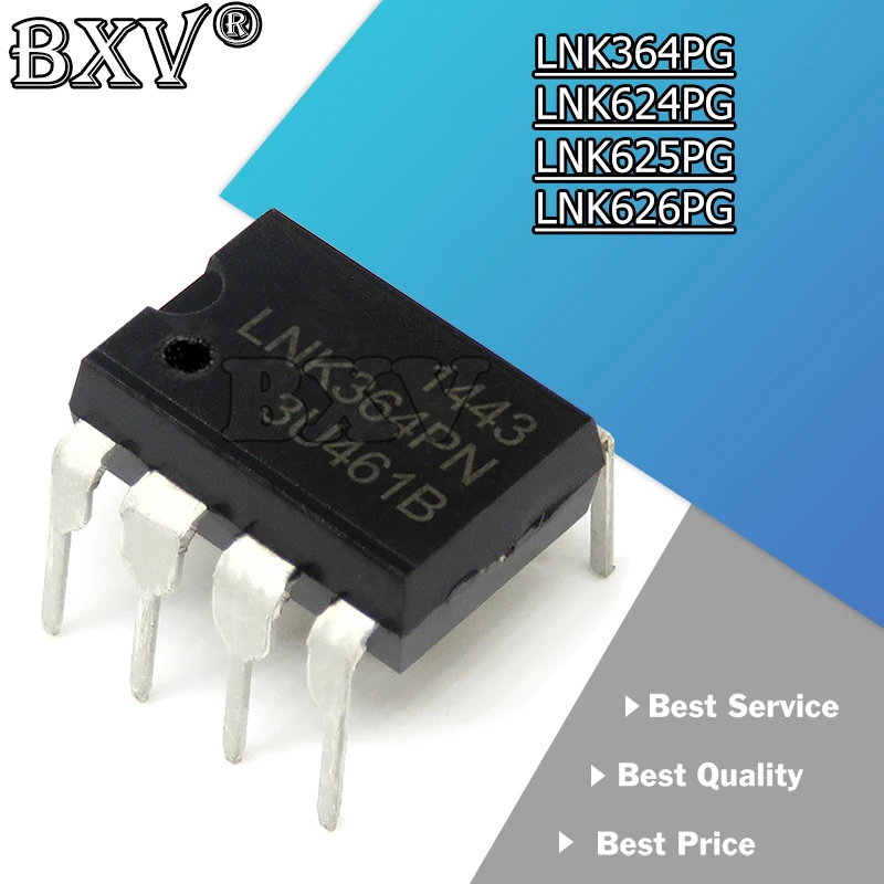 10PCS LNK364PG LNK624PG LNK625PG LNK626PG LNK364 LNK624 LNK625 LNK626 DIP IC Chipset New And Original