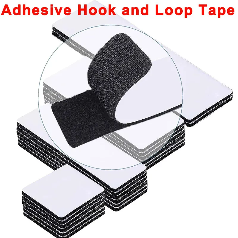 5/10Pairs Self Adhesive Fastener Tape Hook and Loop Strips Double Sided Fastening Tape Wall Sticky Back Fastener Mounting Dots