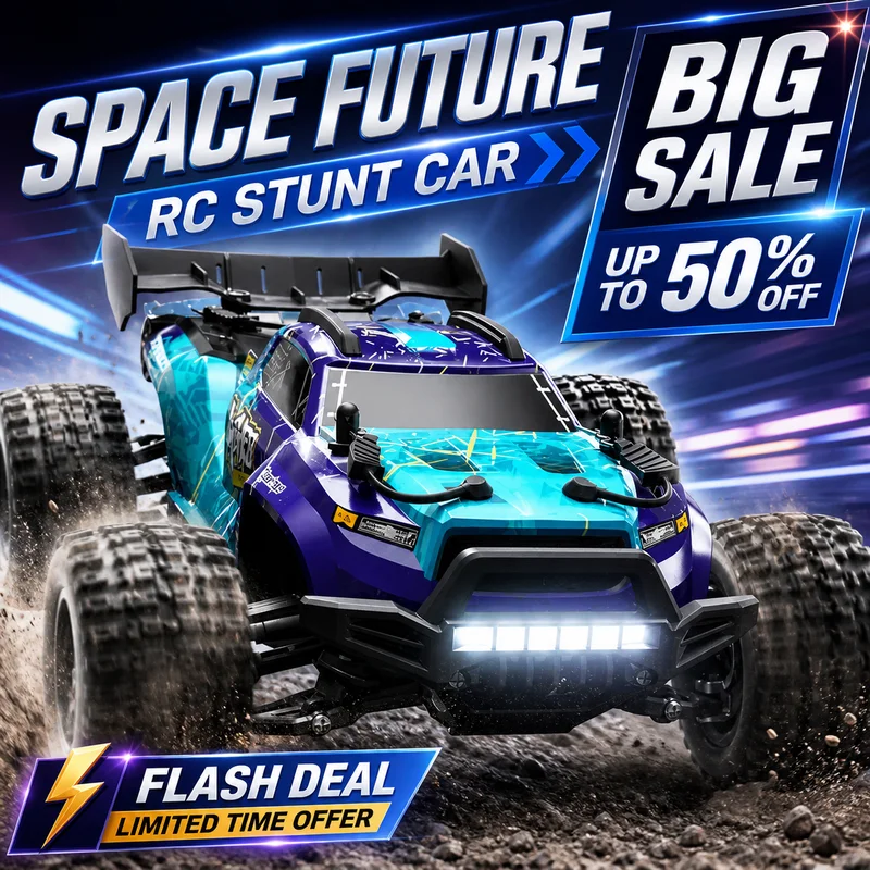SCY New 18101 Remote Control Car 1：18 Scale 4WD High Speed Off Road RC Monster Truck Vehicle For Adults