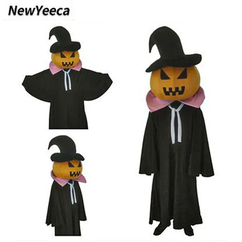 New Halloween Pumpkin Mascot Doll Costume Funny Hot Play Walking Cartoon Pumpkin Man Anime Mascot Props Performance Suit