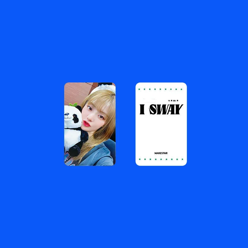 5pcs/set GIDLE Flash Card I SWAY MAKESTAR Album LOMO Card SHUHUA YUQI MINNIE Postcard Girl Collection Gift Photo Card (G)I-DLE