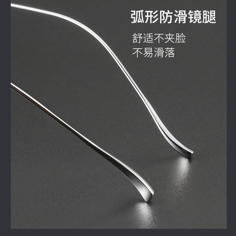 SZTZX New Ultra Light Pure Titanium Glasses for Men Women Retro Round Frame Reading Glasses Optical Anti Blue Light Eyeglasses - Image 4