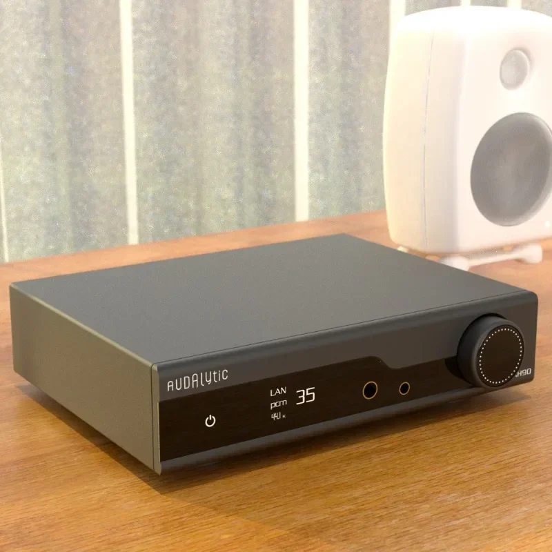 Audalytic AH90 DAC Netwerk Streaming Bridge Decoder Oorversterker Alles in één AK4499