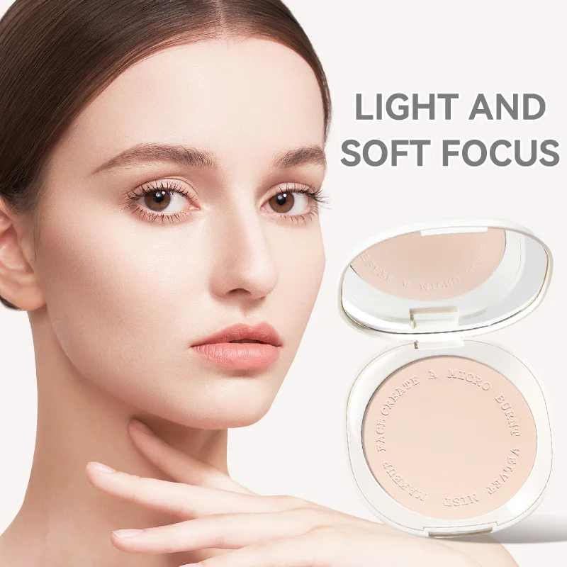 NOVO Special Fog Clear Powder Soft Burnt Matt Light Translucent Cover Defects Brighten Skin Color Long Lasting Makeup Powder