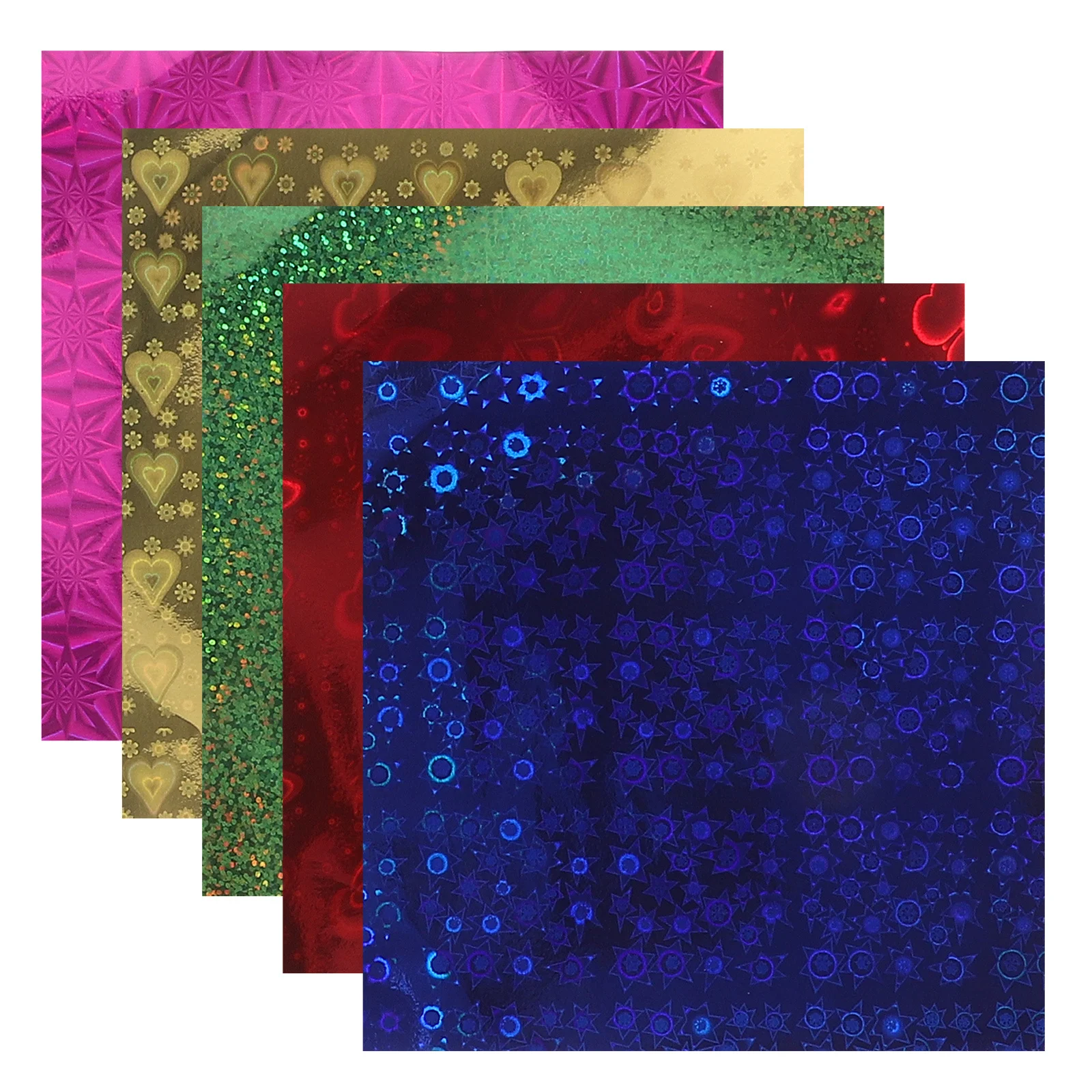 150개 DIY 종이접기 종이 정사각형 접이식 종이 수공예용 간단한 종이접기 카드 공예 용품 예술 활동 휴식 재미