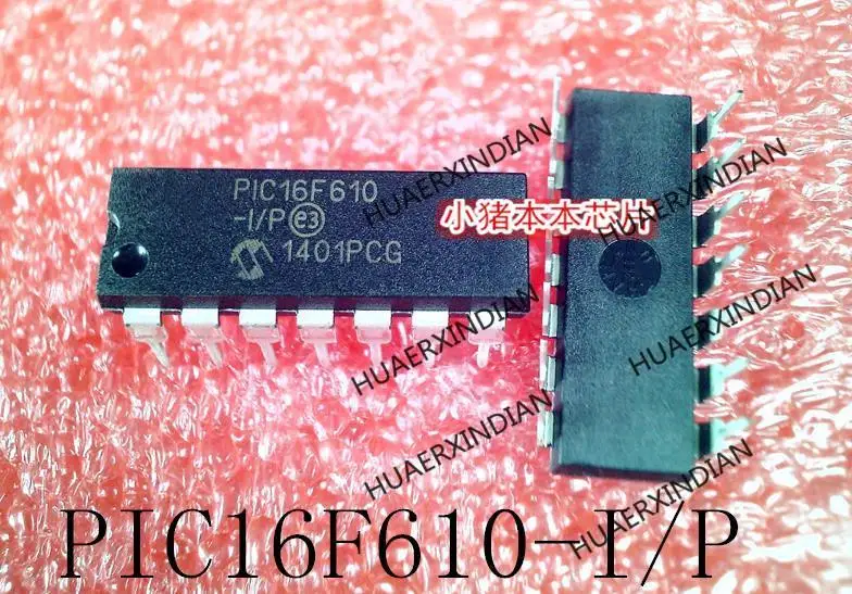 جديد الأصلي PIC16F610-I/P PIC16F610I/P PIC16F610 DIP14 في الأوراق المالية