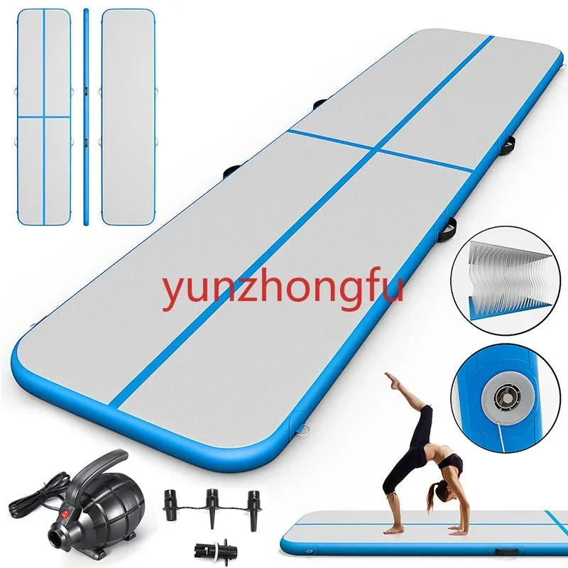 Taekwondo air cushion parkour mat training martial arts somersault inflatable sports mat gymnastics drawing yoga mat