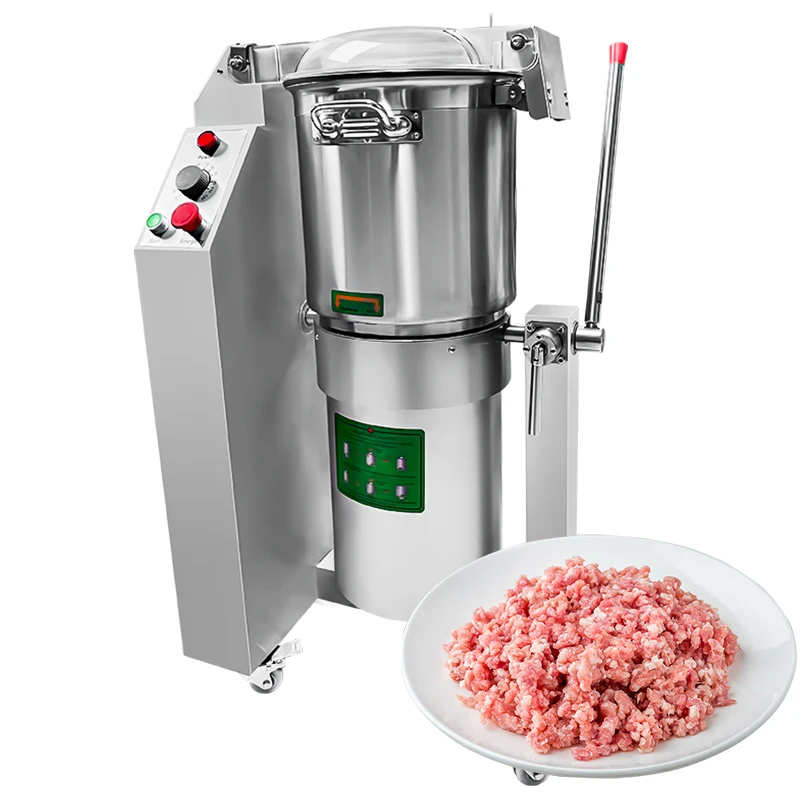 

Shanyou Commercial 18L 35L Cutter Mixer Meat Bowl Cutter Mincer Machine Food Chopper Fruit Meat Vegetable Pulping Machine