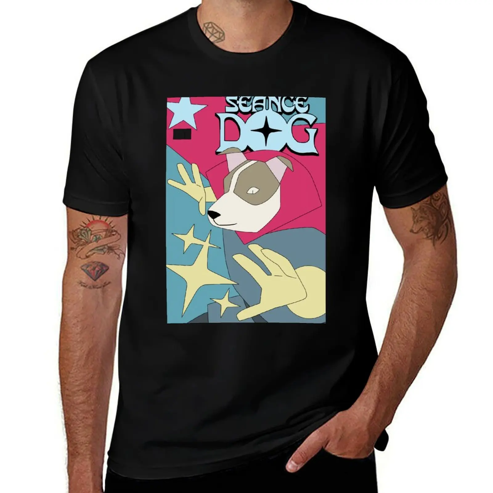 

Seance Dog T-Shirt valentines clothes graphic shirts football t shirt tees mens t shirts pack