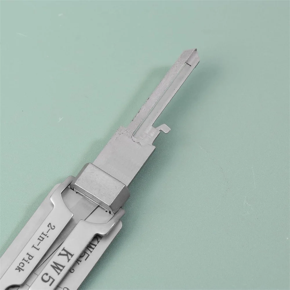 1Pc 2 In 1 Decoder 13x3.2cm KW5 Precision Pick Hand Tool Set O-Ring Set for Maintenance Repair Stainless Tool Kit Hook Set