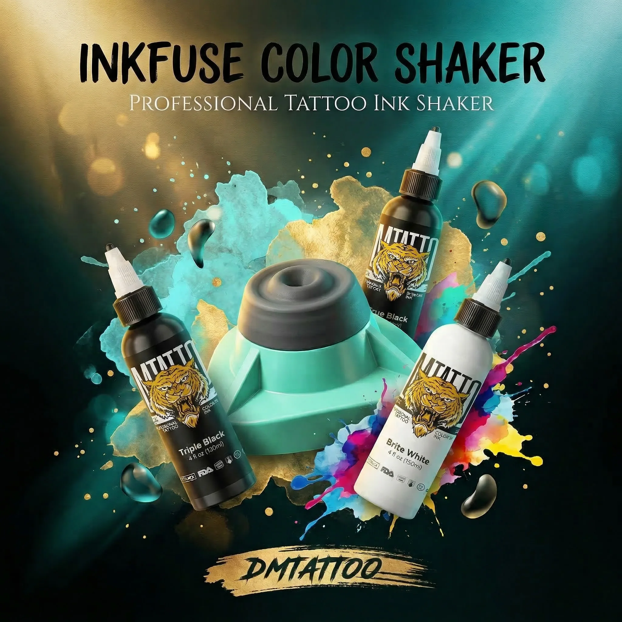 

Vortex Mixer 10000RPM Tattoo Ink Pigment Mixer Polish Mixed Shaker Swirl Shake Mixer for Nail Polish tattoo supplies US/EU Plug