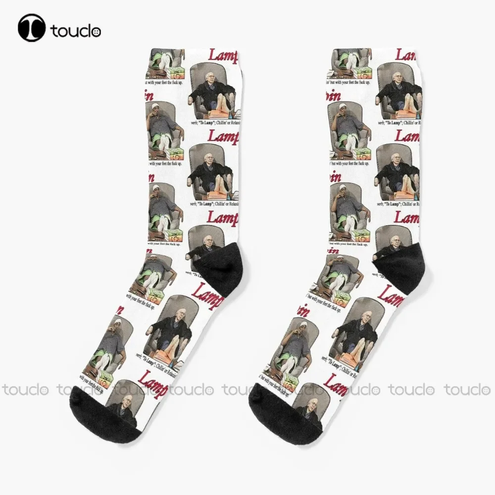 Lampin - Curb Your Entusiasmo Calcetines Calcetines finos Mujeres Personalizados Personalizados Unisex Adulto Adolescente Calcetines Halloween Regalo de Navidad