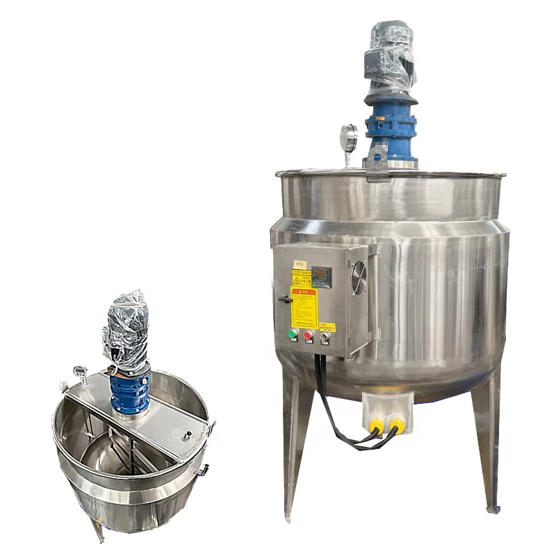 

Factory Price SS304 500L Chemical Industrial Electric Mixing Tank