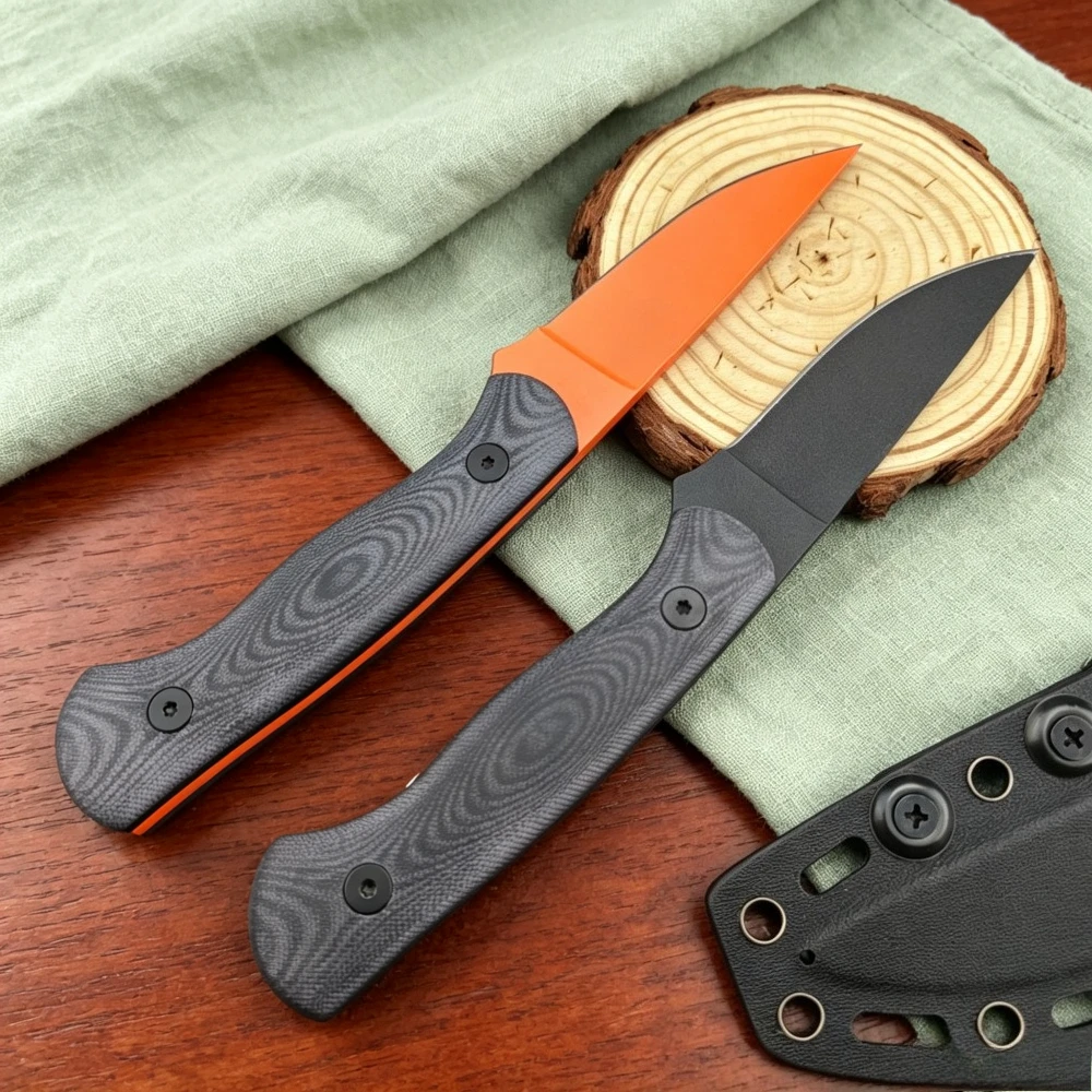 Preferred Outdoor Adventure Emergency Straight Knife with Sheath Lightweight Camping Blackfoot 2.0 Knives Portable Fsihing Knife