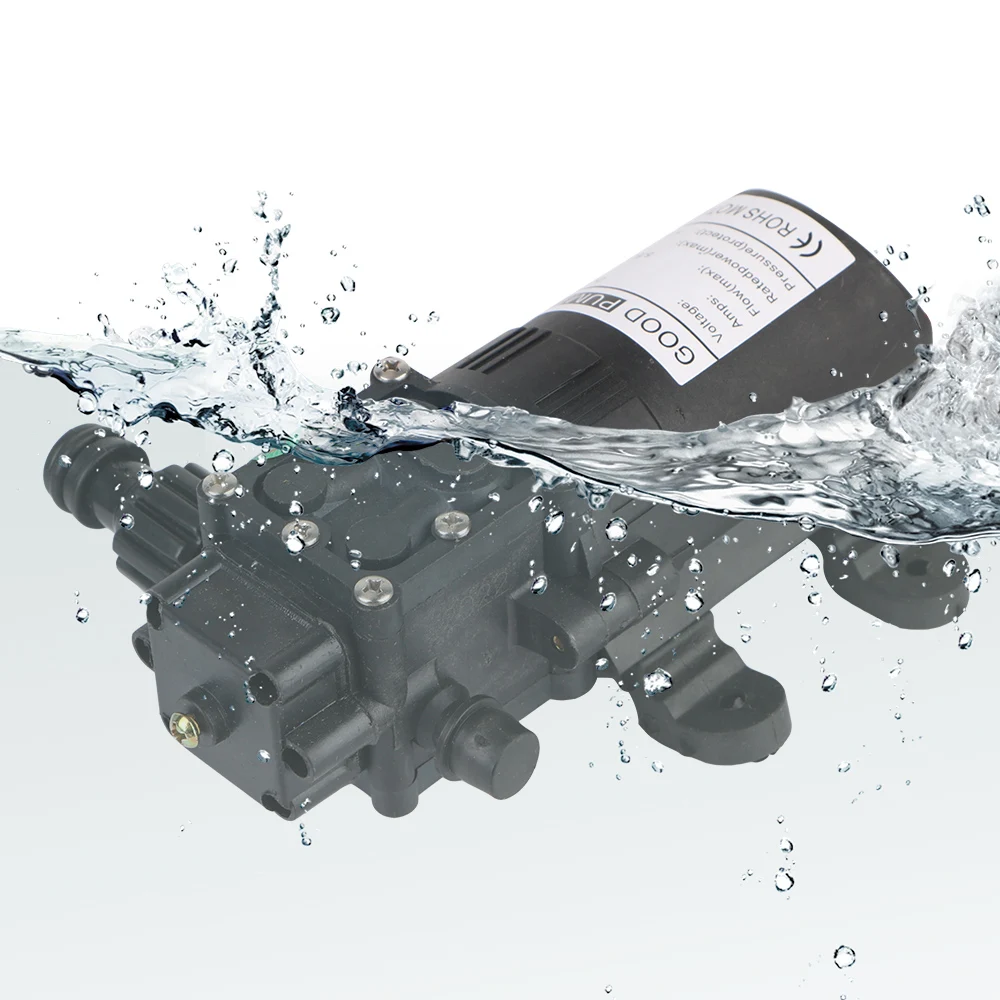 DP-537 Diaphragm Water Spray Self-Priming 130PSI Agricultural Electric Water Pump Durable 12V 220V 5.5L/min Micro High Pressure