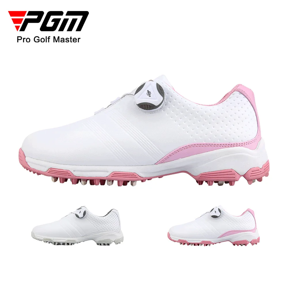 

New Men Women Golf Casual Sneakers Shoes Breathable Leather Cushion Light Soft Sports Non-Slip Water Proof Tennis Running Travel