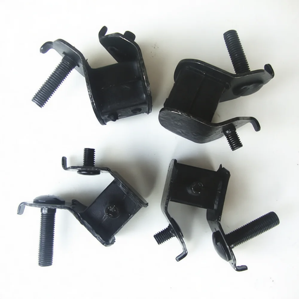 Heavy Duty Generator Rubber Vibration Mount For 5KW 8KW Engine Shock Absorption Pad Replacement Motor Parts Stabilizer Supporter