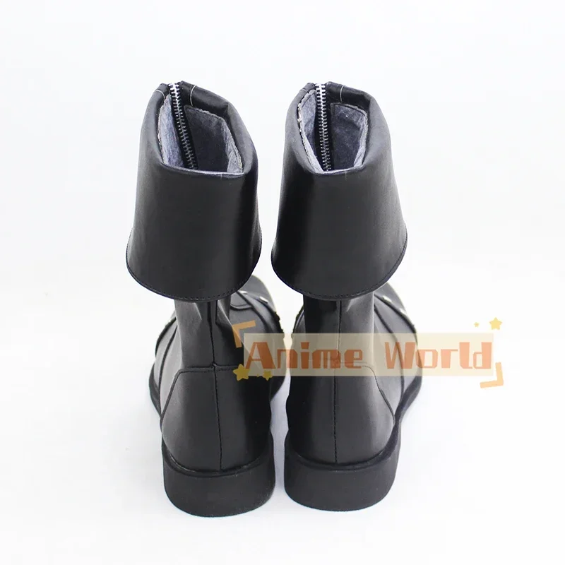 Cloud Strife Cosplay Shoes FF7 Cosplay Prop Halloween Carnival Boots PU Shoes Custom Made