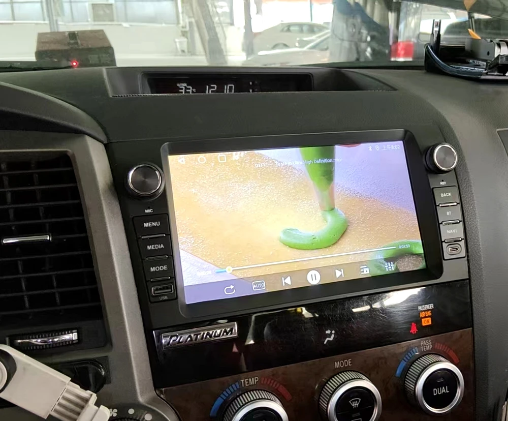 Android 15 Radio For Toyota Sequoia XK60 Tundra 2007-2013 Car Multimedia Player CarPlay 4G WiFi Bluetooth Navigation Stereo GPS