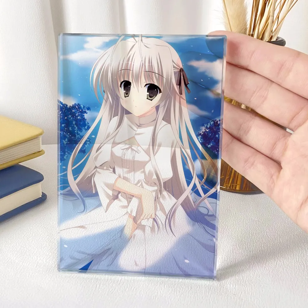 Anime Kasugano Sora 12cm Cosplay Acrylic Figure Transparent Desk Figure 4702 Kids Collection Toy