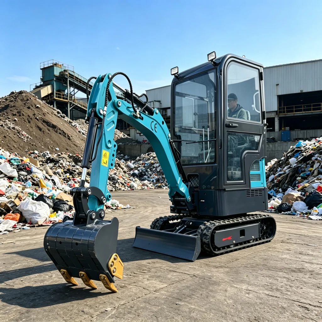 Wholesale Crawler Mini Excavator Stable Hydraulic Performance Customized Digging Depth For Garden And Farmland Projects