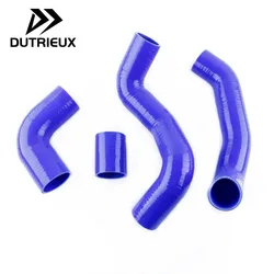 For Land Rover Freelander 1 TD4 2.0 Silicone Tube Intercooler Turbo Hose Pipe Full Kit 4Pcs