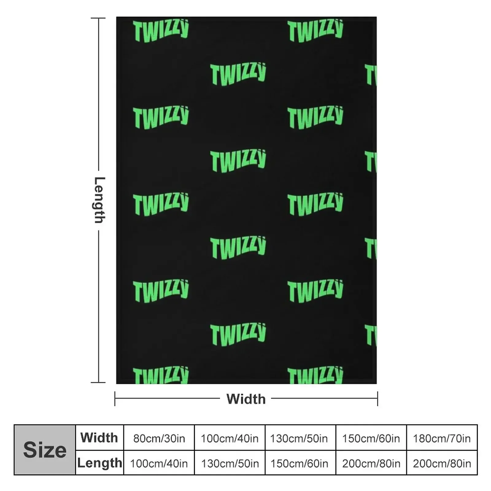 Yeat TWIZZY Throw Blanket halloween Loose Multi-Purpose warm winter Blankets